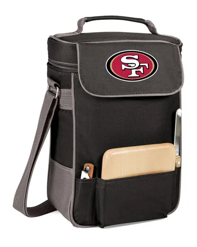 Legacy Dnu Discontinued Dnu/inactive  Duet Wine Tote With San Francisco 49ers Digital Print