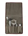 Legacy 10pc Bar Tool Roll Up Kit In Gray