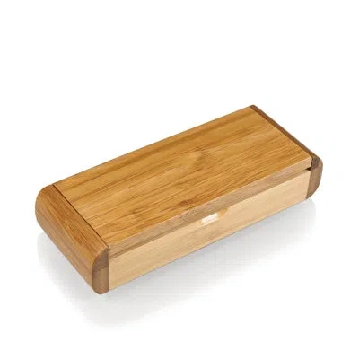 Legacy Elan Deluxe Gift Set - Stainless Steel Waiter-style Corkscrew In Bamboo Box In Natural