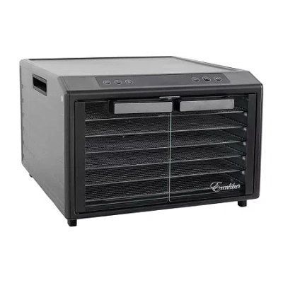Legacy Excalibur 6 Tray Select Digital Dehydrator In Black