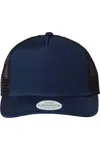 Legacy Five-panel Trucker Cap In Blue