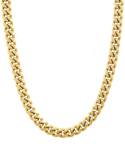 Legacy For Men By Simone I. Smith Men's Bold Curb Link 24" Chain Necklace In Gold-tone
