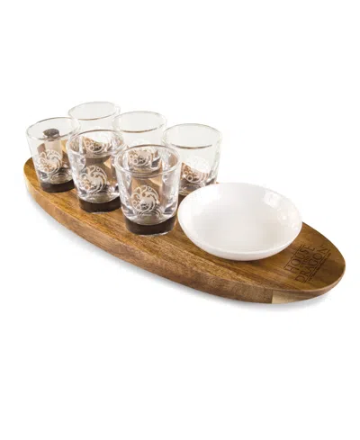 Legacy House Of The Dragon Shot Glass Serving Set, 6-piece In Brown