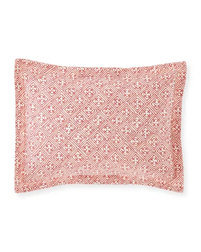 Legacy Laos Pillow, 12" X 16" In Red