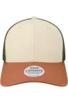 Legacy Mid-pro Snapback Trucker Cap In Beige