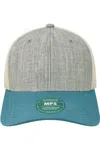Legacy Mid-pro Snapback Trucker Cap In Blue