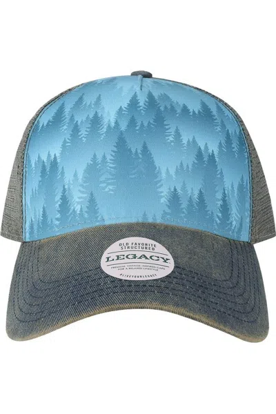 Legacy Old Favorite Five-panel Trucker Cap In Blue