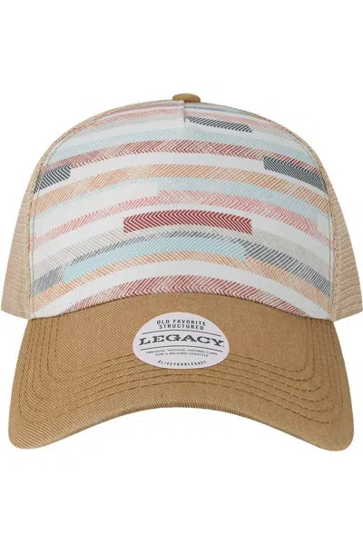 Legacy Old Favorite Five-panel Trucker Cap In Beige