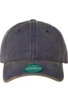 Legacy Old Favorite Solid Twill Cap In Blue