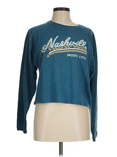 Legacy Pullover Sweater In Blue