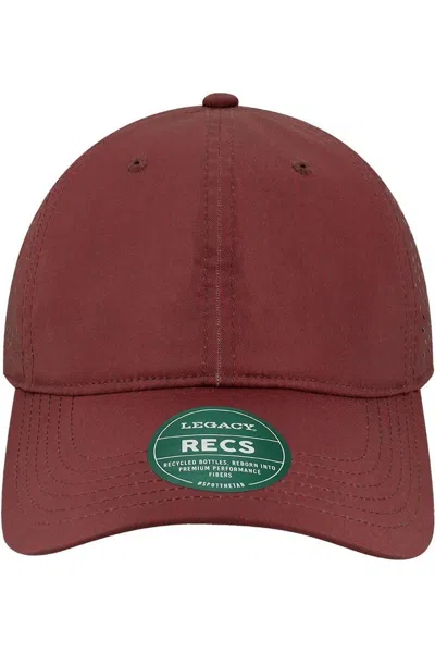 Legacy Reclaim Sport Mesh Cap In Red