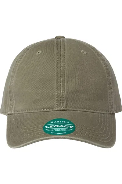 Legacy Relaxed Twill Dad Hat In Green