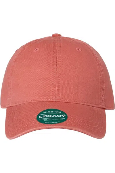 Legacy Relaxed Twill Dad Hat In Red