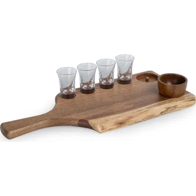 Legacy Tahona Tequila Serving Tray In Brown