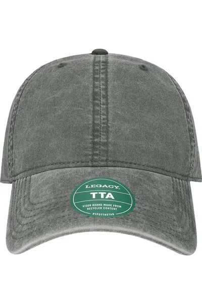 Legacy Terra Twill Cap In Black