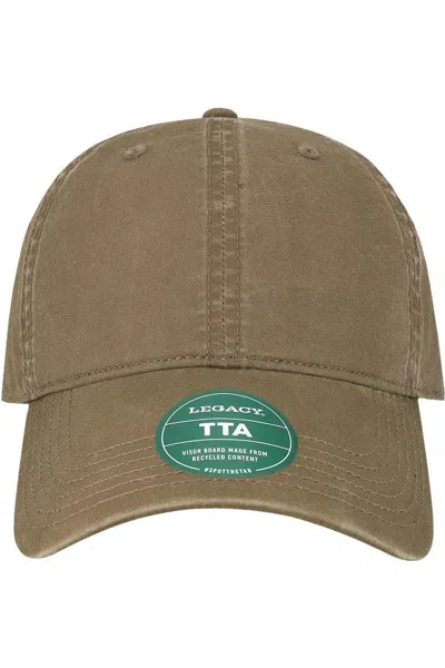 Legacy Terra Twill Cap In Brown
