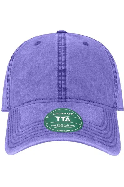 Legacy Terra Twill Cap In Purple
