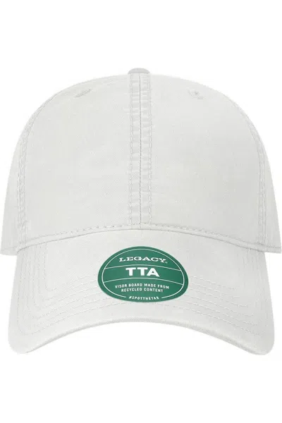 Legacy Terra Twill Cap In White
