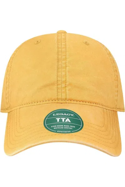Legacy Terra Twill Cap In Yellow