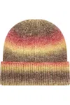 Legacy Tie-dyed Ribbed Beanie In Pink