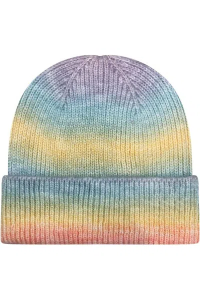 Legacy Tie-dyed Ribbed Beanie In Multi