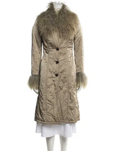 Pre-owned Legatte Jeans Coat In Neutral