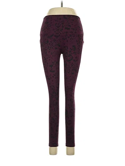 Pre-owned Legend Active Pants In Burgundy