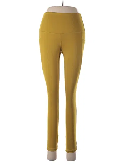 Pre-owned Legend Active Pants In Yellow