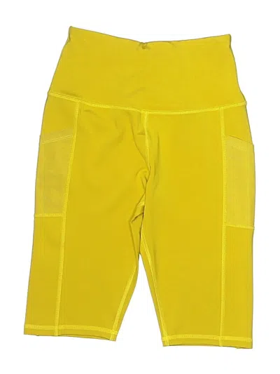 Pre-owned Legend Athletic Shorts In Yellow