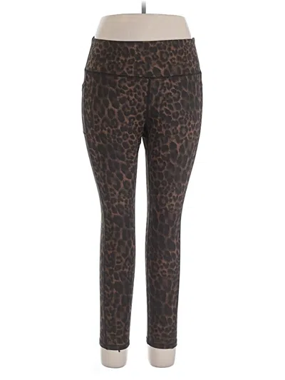 Pre-owned Legend Leggings In Brown