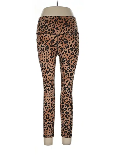Pre-owned Legend Leggings In Brown