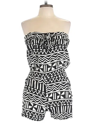 Pre-owned Legend Romper In Black