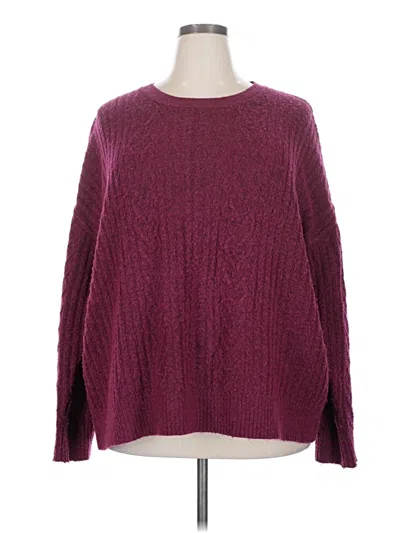 Pre-owned Legendary Outfitters Pullover Sweater In Burgundy