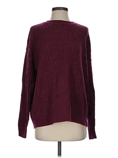Legendary Outfitters Pullover Sweater In Burgundy