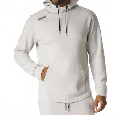 Legends Hawthorne Tech Hoodie In Stone Heather In White