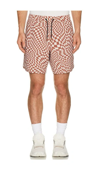 Legends Luka 7 Lined Short In Micro Warp Checkers