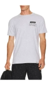 Legends Work Hard Aviation Tee In Gray