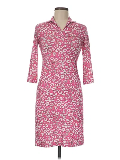 Pre-owned Leggiadro Casual Dress In Pink