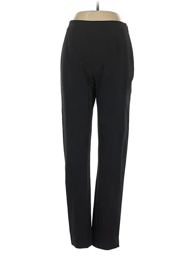 Pre-owned Leggiadro Dress Pants In Black