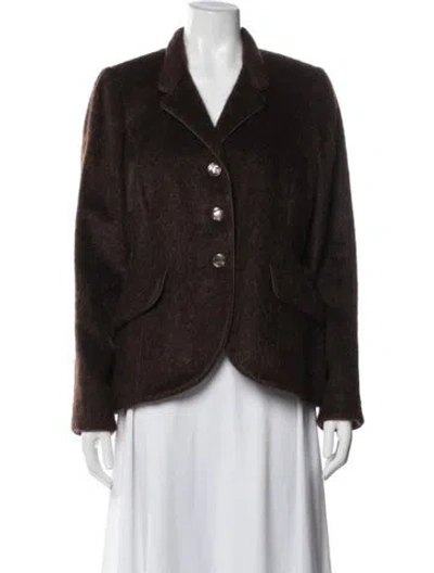 Pre-owned Leggiadro Jacket In Brown