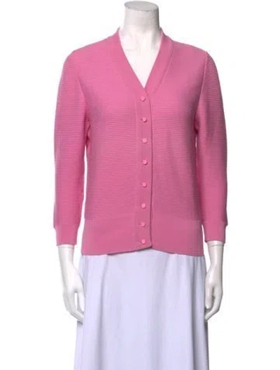 Pre-owned Leggiadro Mock Neck Sweater W/ Tags In Pink