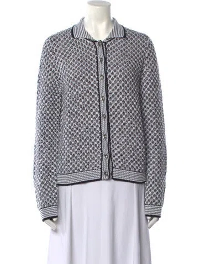 Pre-owned Leggiadro Printed Sweater W/ Tags In Black