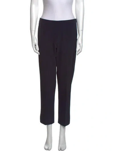 Pre-owned Leggiadro Straight Leg Pants In Blue