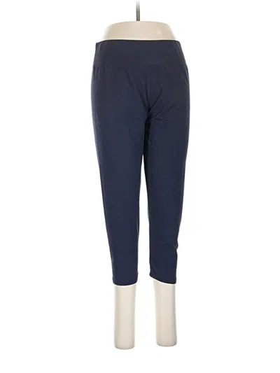Pre-owned Leggings Depot Active Pants In Blue