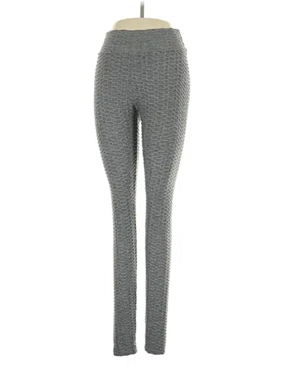 Pre-owned Leggings Depot Active Pants In Gray