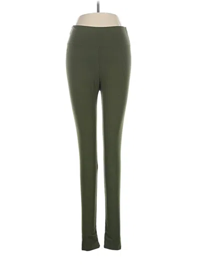Pre-owned Leggings Depot Active Pants In Green