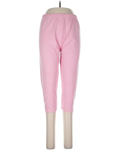 Pre-owned Leggings Depot Active Pants In Pink