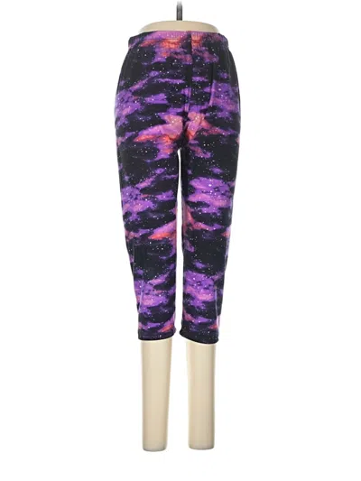 Pre-owned Leggings Depot Active Pants In Purple