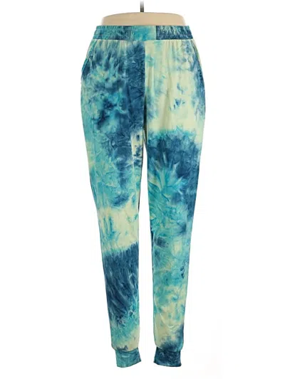 Pre-owned Leggings Depot Casual Pants In Blue