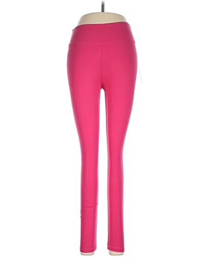 Pre-owned Leggings Depot Yoga Pants In Pink
